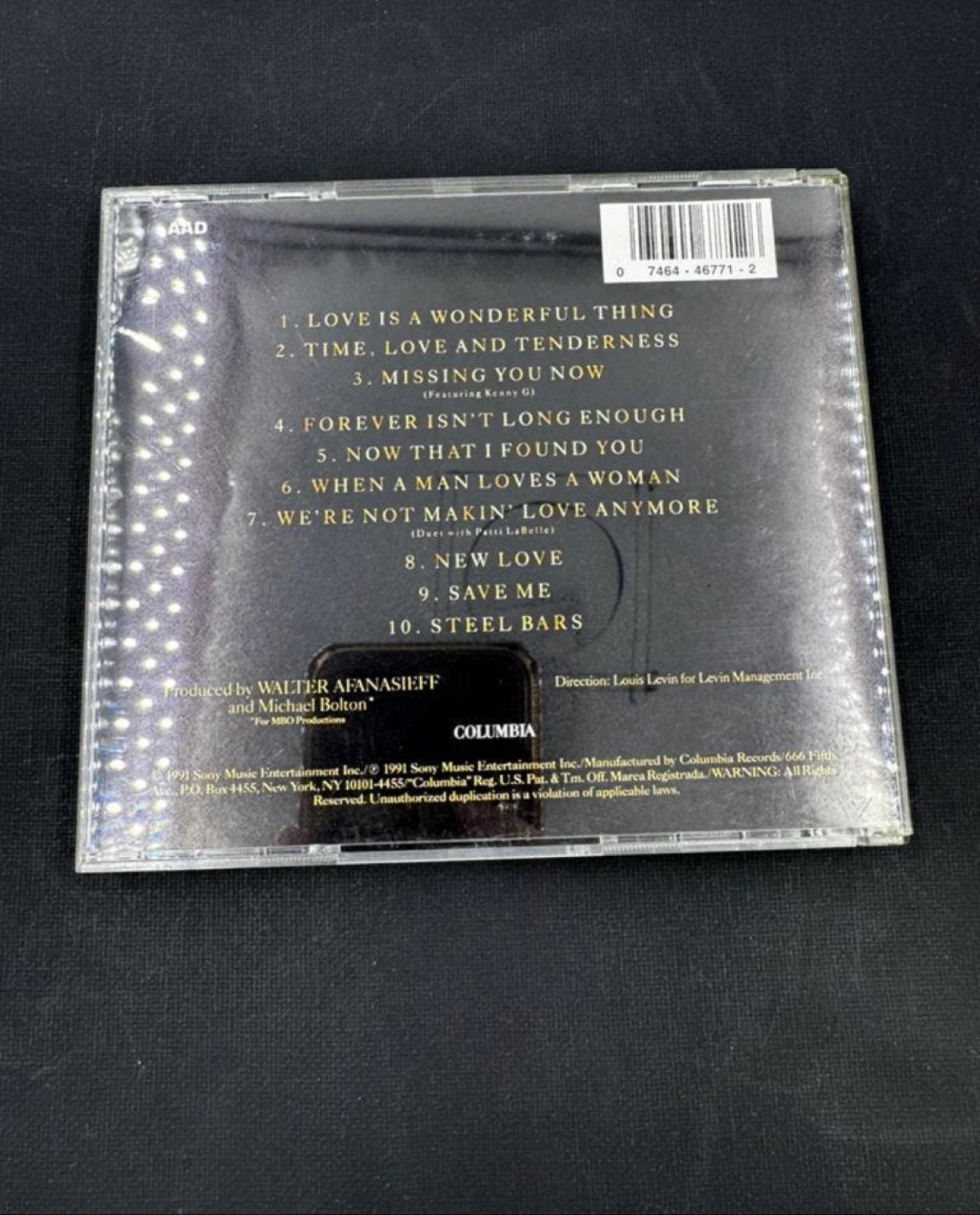 Michael Bolton - Time, Love & Tenderness CD – photo 2